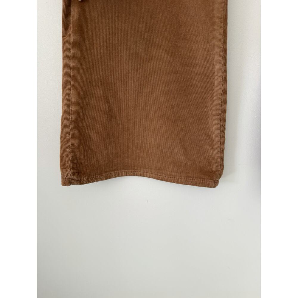 Free People We The Free Corduroy Pants 29 Brown High Rise Flare Boho 70s Y2K - Picture 5 of 9